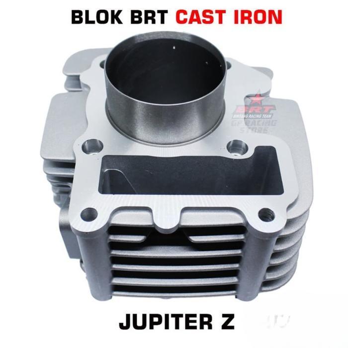 Blok Brt Jupiter Z - Bore Up 130Cc - Bahan Cast Iron Original Dan Terpercaya