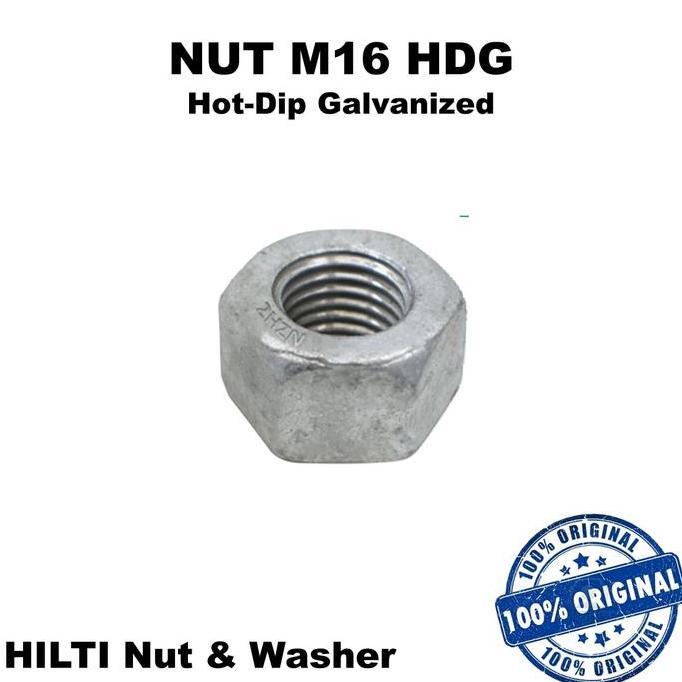 HILTI NUT HDG / MUR HOTDIP M16
