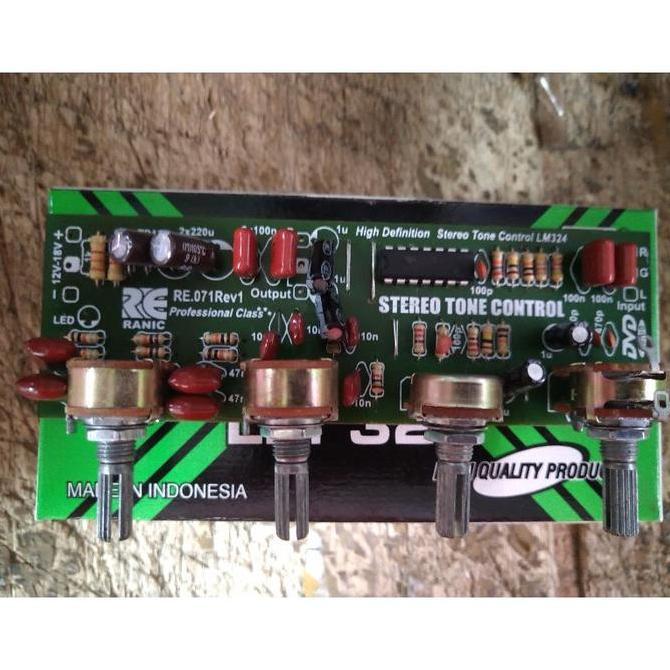 New- Tone control stereo ic lm324 ( 279 )