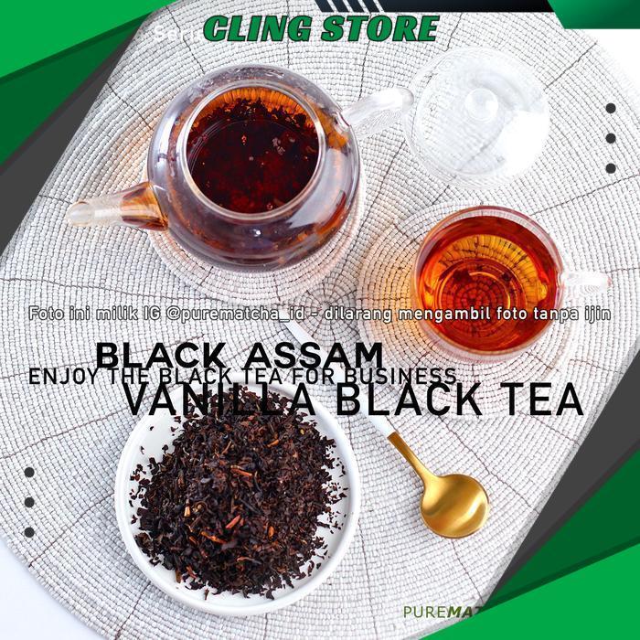 ARTISAN TEA CAFE ASSAM VANILLA BLACK TEA 50GR TEH HITAM WANGI VANILI BEST SELLER