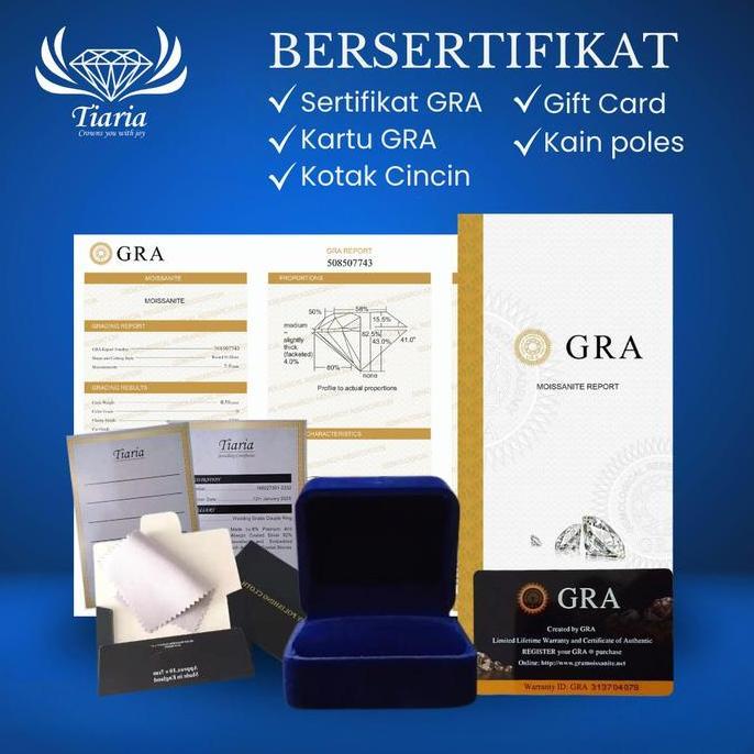 Cincin Tunangan/Nikah/Couple Pria Wanita lapis emas putih/platinum 04