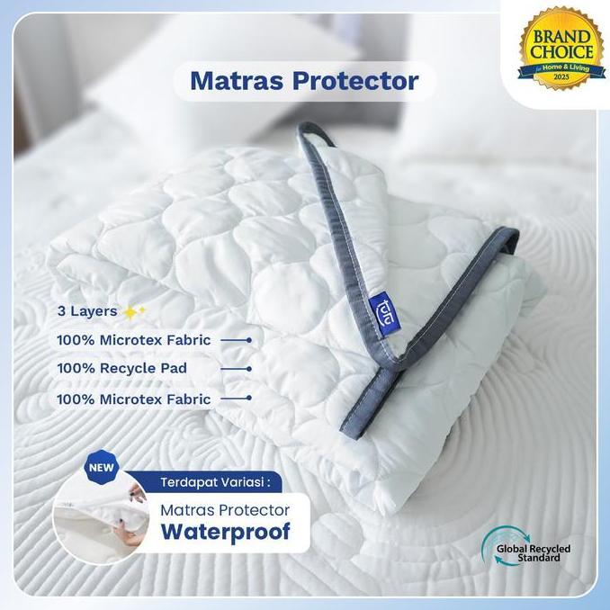 Matras Mattress Protector/Pelindung Kasur TURU Premium Quilting