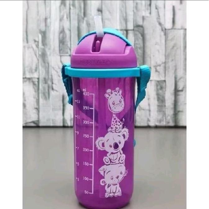 Terlaris Kiddos Tumbler Tupperware Botol Minum Anak Ada Sedotan Ada Talinya