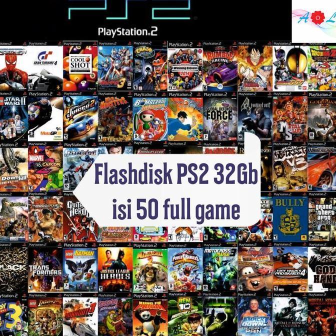 Flashdisk PS2 32Gb full game/ Fd PS2 32Gb