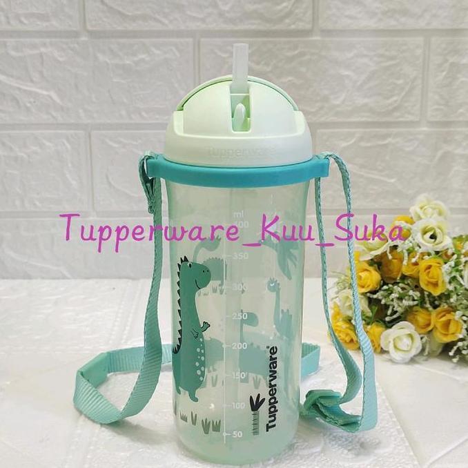 Terlaris Kiddos Tumbler Tupperware Botol Minum Sedotan Anak Tupperware