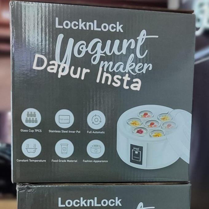 Terlaris Ready Lock N Lock Yogurt Maker Original Asli Lock & Lock Food Grade, Stainless Inner Pot Lo