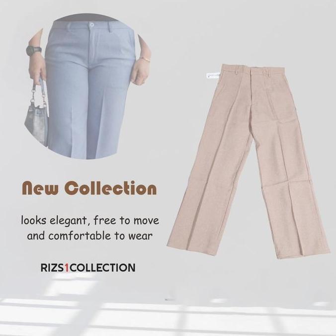 SEMI KULOT | Celana Panjang Wanita Model Semi Kulot Terbaru Dan Murah