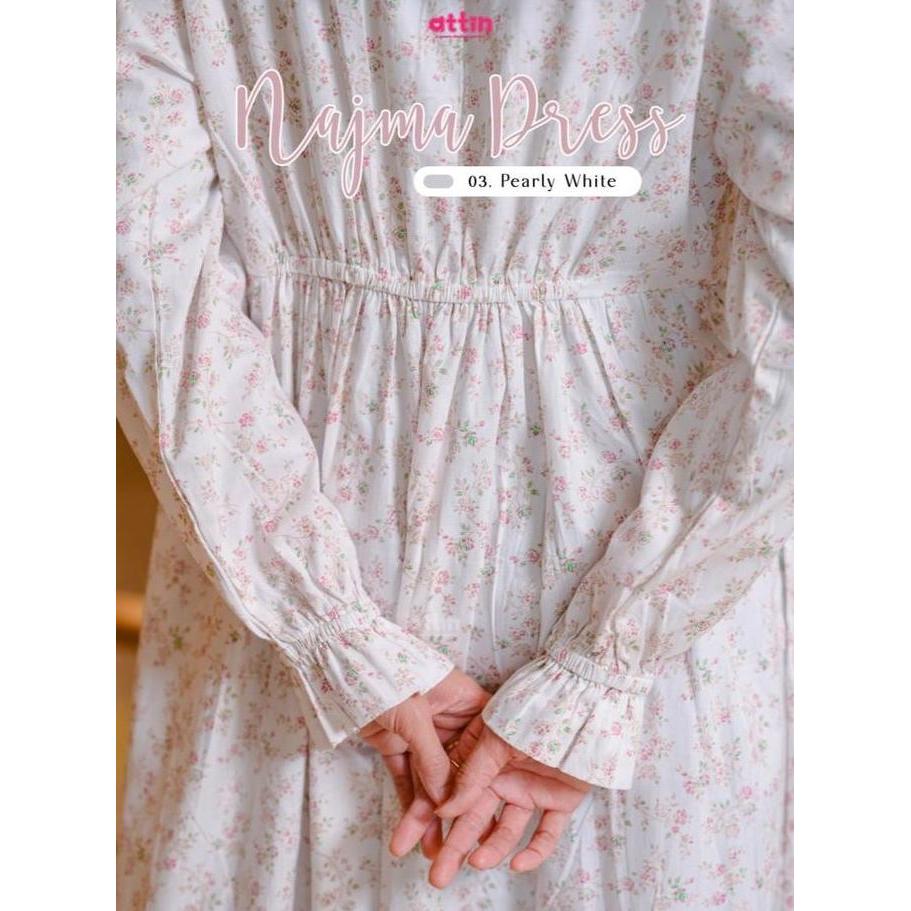 ATTIN - NAJMA DRESS DAILY KATUN JEPANG ADEM
