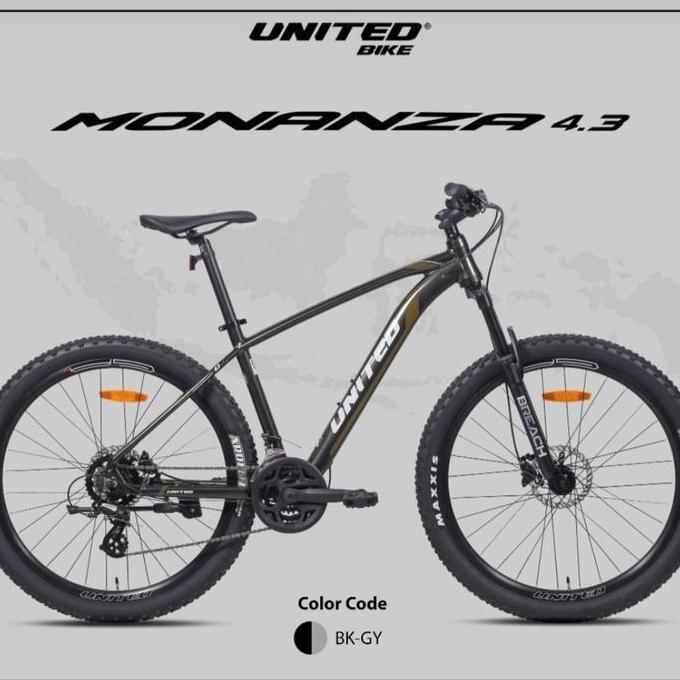 Sepeda MTB 27,5 Inch UNITED MONANZA 4.00 FRAME ALLOY