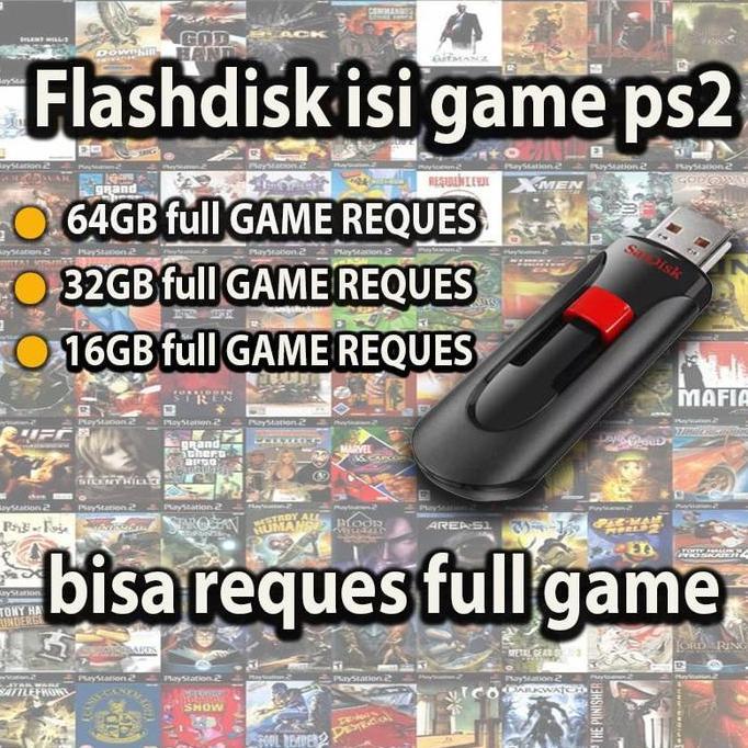 Flashdisk Isi Game Ps2 999game Bisa Reques Full Game