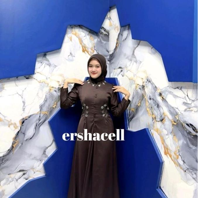 Gaun Qhaisara Gaun Pesta Kondangan Lamaran untuk Wanita - Simple, Mewah,Formal, Panjang, Remaja,