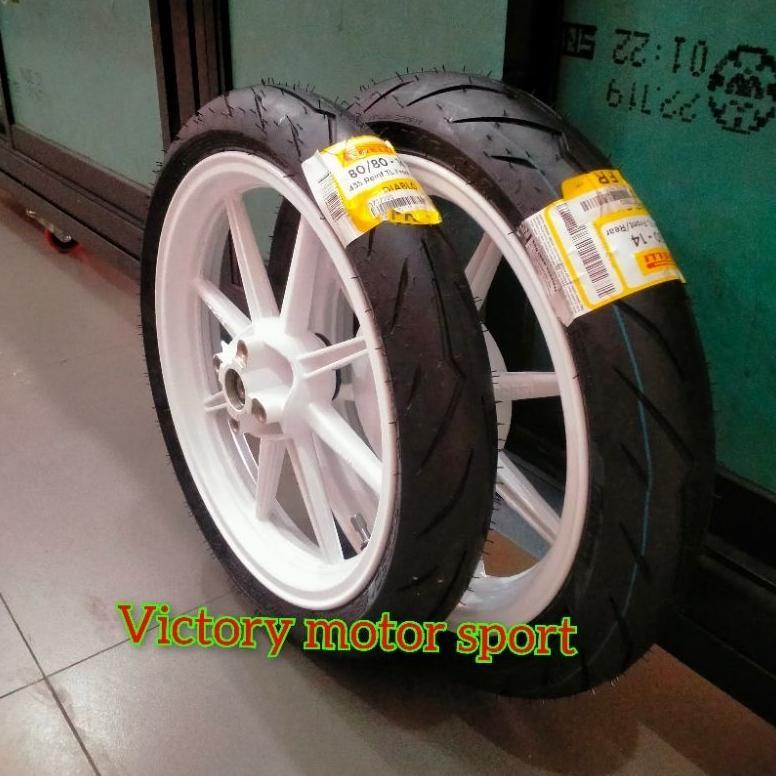 paket velg ban Pirelli palang 8 axio ring 14 beat Vario 110 Scoopy Genio spacy Vario 125 Vario 150 V