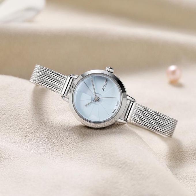 JULIUS METAL JA-979 Jam Tangan Rantai Bulat Kecil Bagsomnia