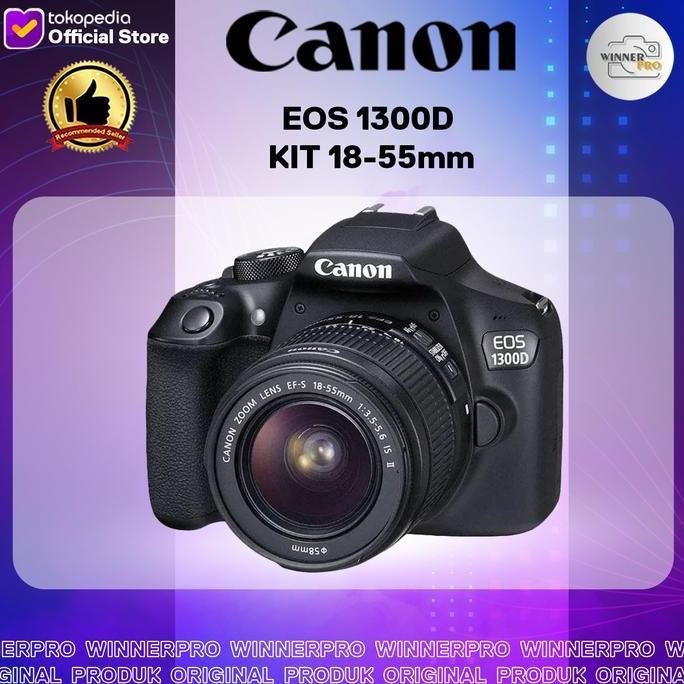 KAMERA CANON EOS 1300D KIT 18-55mm / CANON 1300D / EOS 1300D