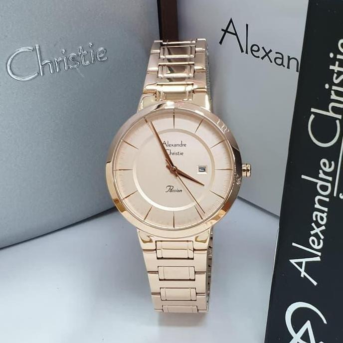 Jam Tangan Wanita Alexandre Christie 2797 Orinal Classic - Rosegold