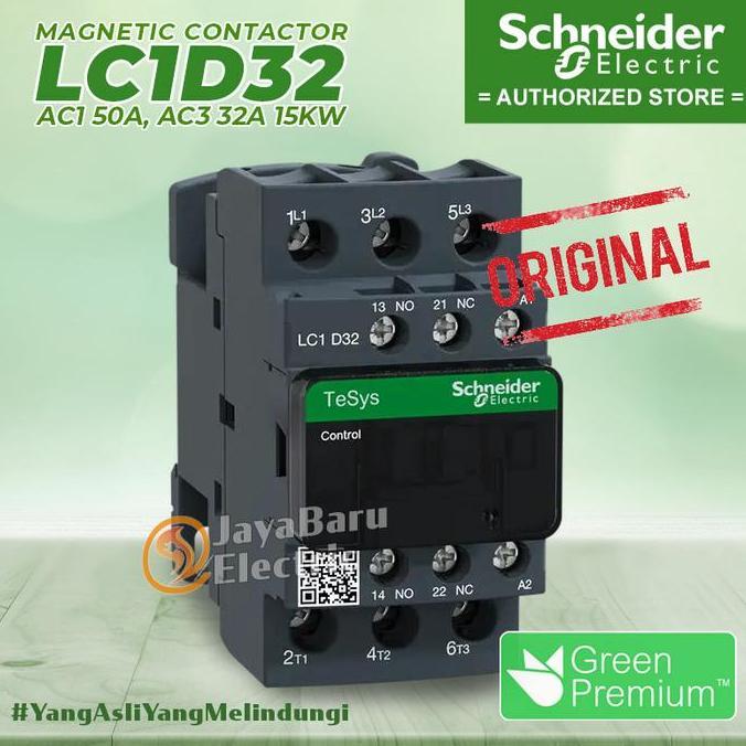 Schneider Kontaktor Contactor Lc1D32 24V 42V 48V 110V 220V 380V Lc1D32B7 Lc1D32D7 Lc1D32E7 Lc1D32F7 