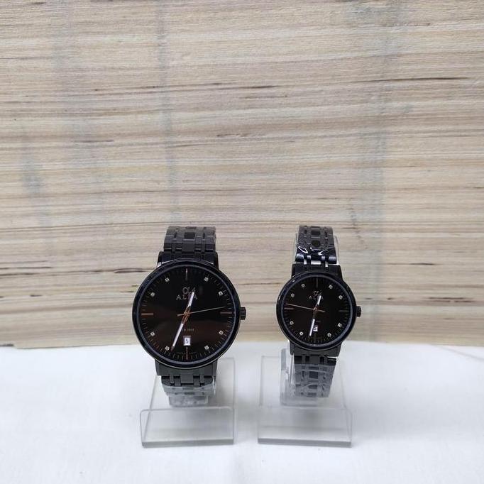 Jam Tangan Alfa 88171 Rantai Tanggal Orinal Waterresistant