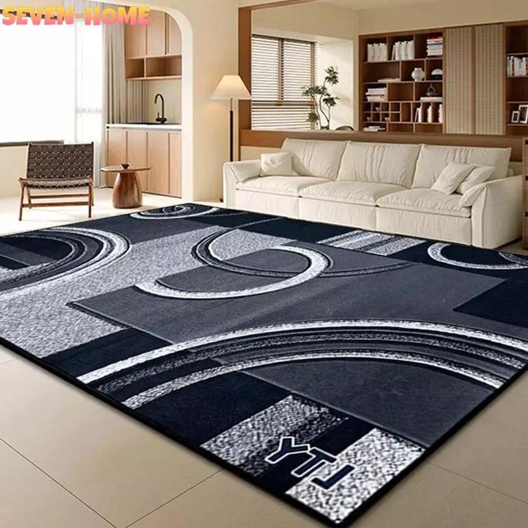 Karpet ruang tamu, atmosfer premium sederhana, karpet ukuran besar, mudah dibersihkan, anti-slip