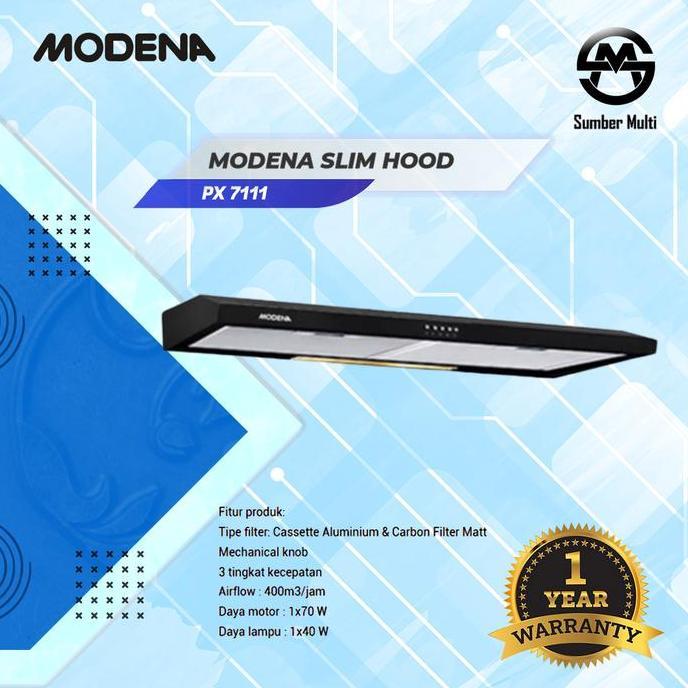 MODENA Slim Hood - PX 7111 Cooker Hood PX7111 Promo Premium