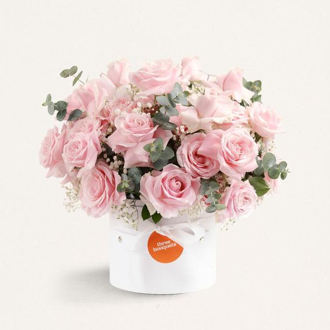 Terlaris Rosie // Flower Bloom Box // Flower Box Only