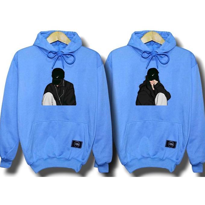 sweater couple pasangan / sweater couple pasangan 2 pcs hoodie couple / jaket couple pasangan  / Hoo