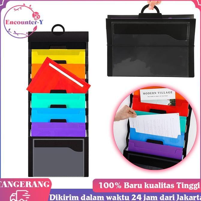 A4 Tas Dokumen Anti Air Rak File Gantung Warna Folder File Dokumen