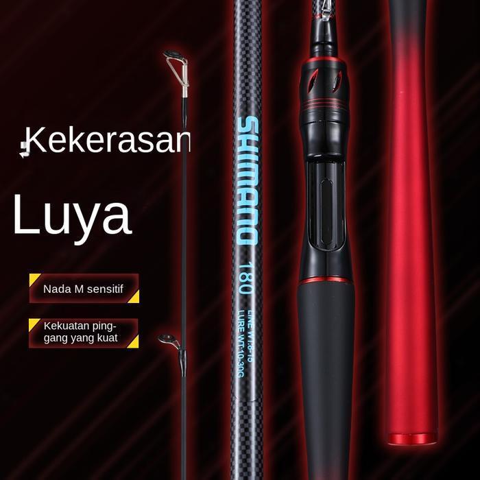 2025 Shimano Cruzar Joran Pancing Laut - Spinning/Casting/Jigging, Nada M Sensitif & Kekuatan Tanggu