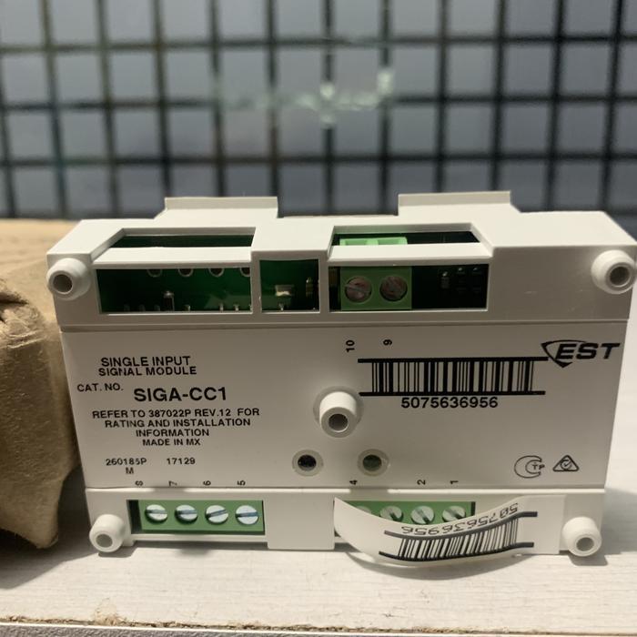 Modul Edwards Siga-Cc1 Single Input Signal Module Est Original Dan Terpercaya