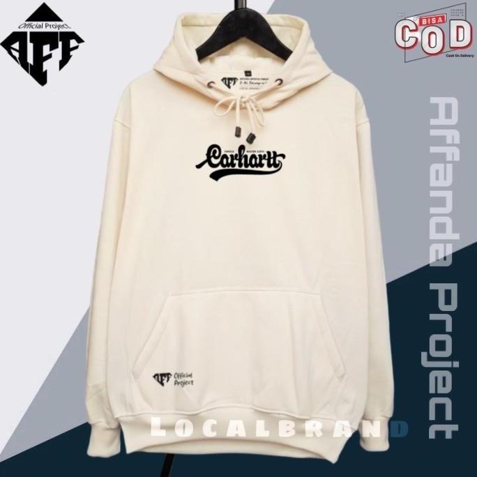 hoodie cowok couple terlaris basic suiter hht quality warna cream kaki sweater jumper premium aesthe