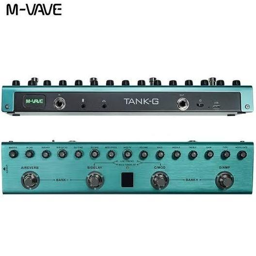 MVAVE M-VAVE TANK G STRIP GUITAR GITAR  EFFECT PEDAL SUPPORT IR IMPULSE RESPOND CABSIM CABINET SIMUL
