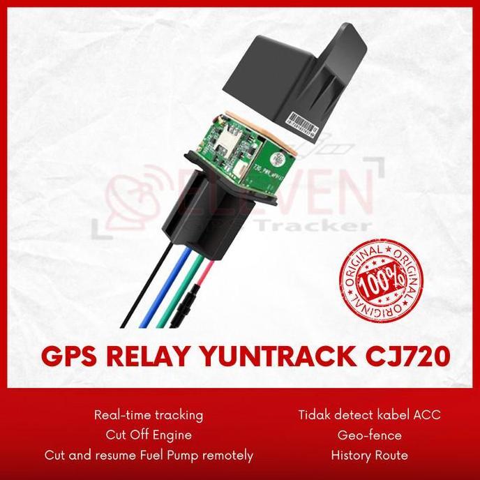 New- GPS Berbentuk RELAY YunTrack CJ720