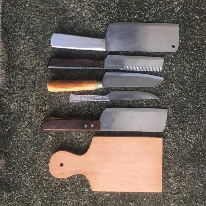 HOT DEALS HOT PRODUCT Set Pisau Dapur 6 pcs-Paket Hemat pisau dapur talenan-Pisau dapur stainles-Pis