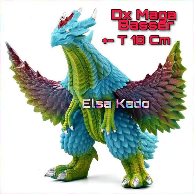 Monster Dx Maga Basser Kaiju Godzilla Action Figure Mainan Ultraman