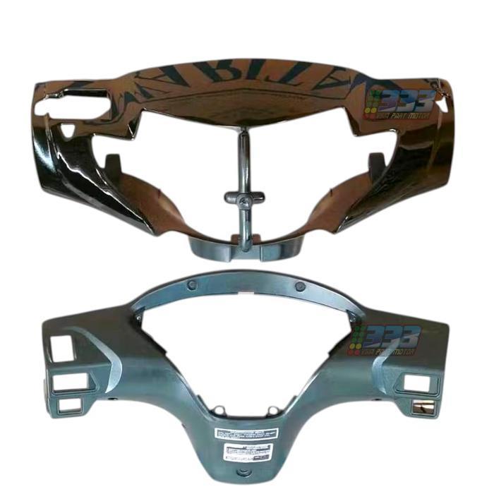 BATOK DEPAN DAN BELAKANG HONDA SUPRA X 125 LAMA KARBU WARNA HITAM NON ORIGINAL BERKUALIATAS.