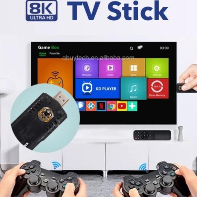 Game Stick X8 Smart TV Android TV Box & Gamestick 4K Game Console PSP