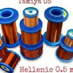 New- Kawat Email Tembaga 0.5 mm - Berat 100 gram