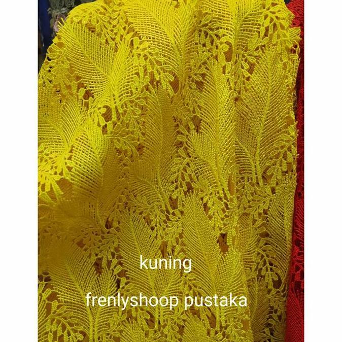 kain brukat Prada oki / bahan brokat Prada oki import