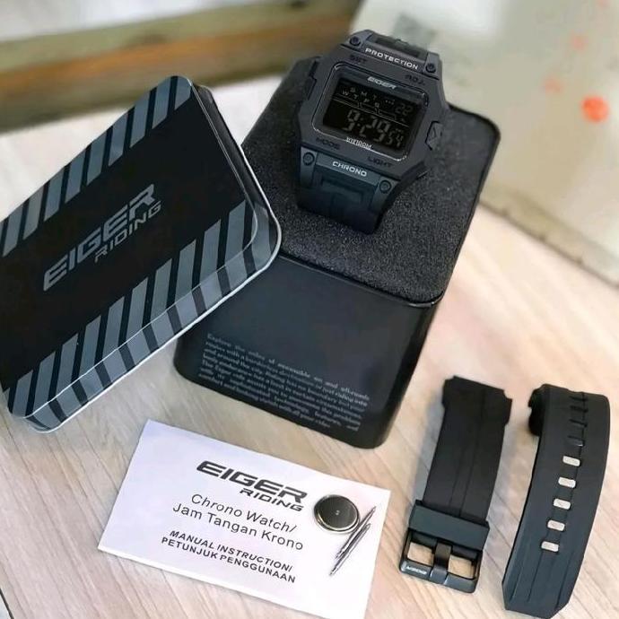Jam Eiger KARLSKOGA WATCH Jam Tangan Digital Pria Original