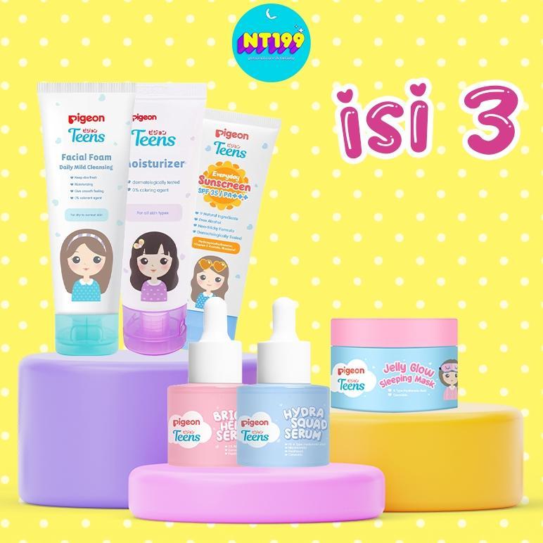 Pigeon Teens Paket Isi 3 Skincare Remaja