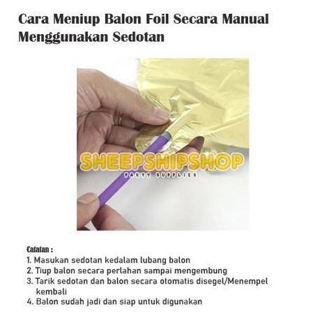 New- (ECERAN) BALON HURUF ANGKA Foil 40cm Emas Silver Pink Biru Dekorasi