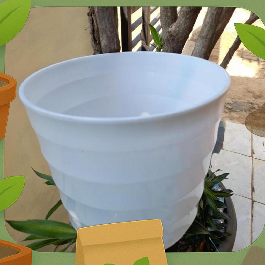 Pot Mado 32 Putih // Pot Tanaman Mado Lovenia Warna
