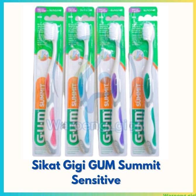Jozzymary - Sikat Gigi Gum Summit Sensitive Toothbrush