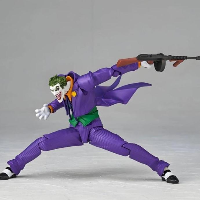 Revoltech Joker Ungu Shf Action Figur Amazing Yamaguchi