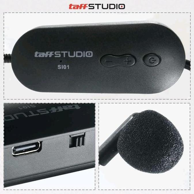 Mic Mikrofon Wireless 2.4G Bluetooth Microphone Bando Call Center Rechargeable