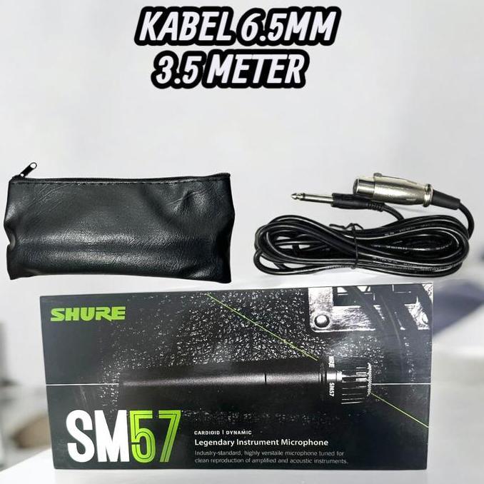 Mic Karaoke Microphone Kabel Professional Shure Sm-57