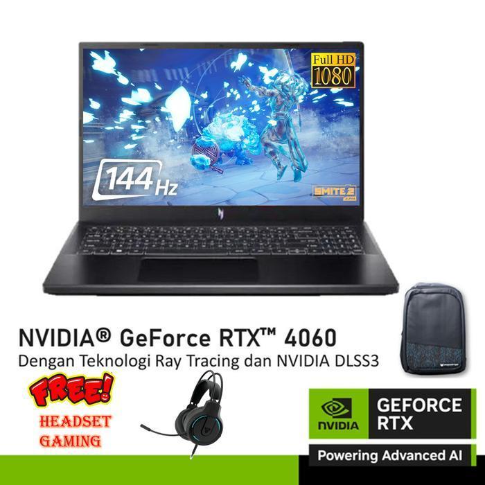 Acer Nitro V 15 Geforce Rtx 4060 - I9 13900H 16Gb 512Gb 144Hz Original Dan Terpercaya