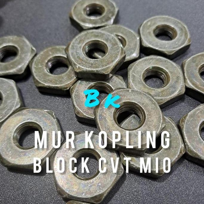 [25/50 Pcs] Paket Mur Kopling Pully Mio/Mur Magnet Tutup As Pully Yamaha Mio