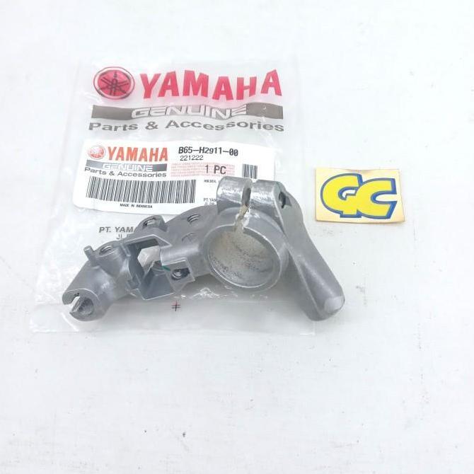 Dudukan Spion Kiri Silver Yamaha Aerox 155 Old, All New Aerox Ori