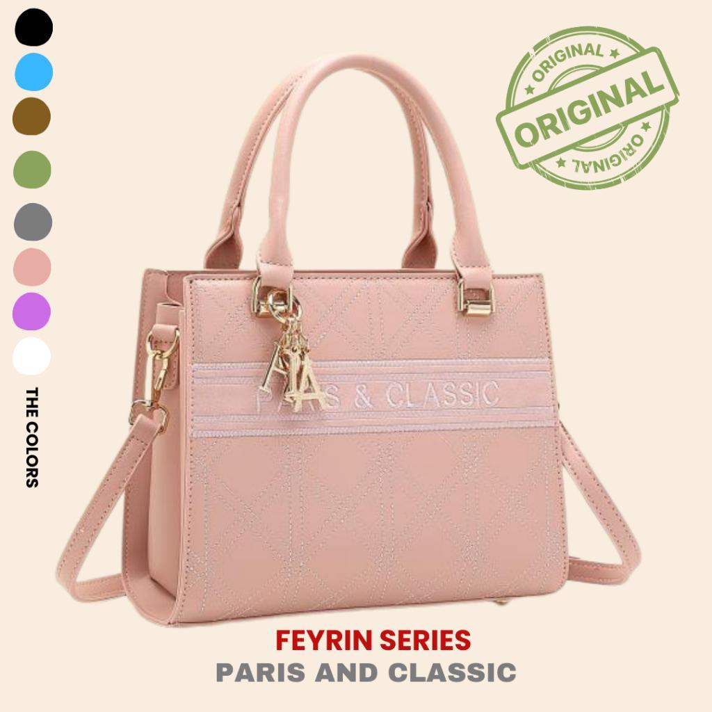 Tas Paris Classic Tas Wanita  Import Fashion Handbag Tas Kerja Tas Jinjing Wanita[Pc1021]