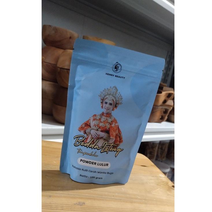 Lulur Pemutih Badan Lulur Bedda Lotong Bubuk Henny Beauty Asli 100 Gram